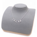Celine Script Necklace