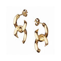 Celine Triomphe Earrings - 18K Yellow Gold