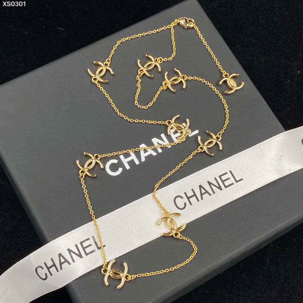 Chanel Multi-Logo Necklace