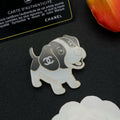 Chanel Dog Brooch