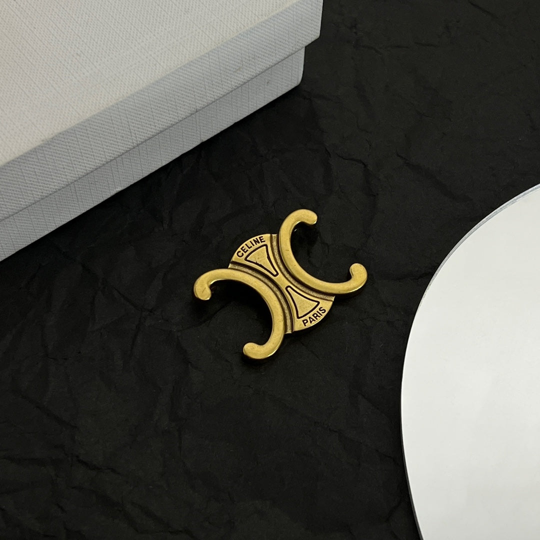 Celine Triomphe Vintage Brooch