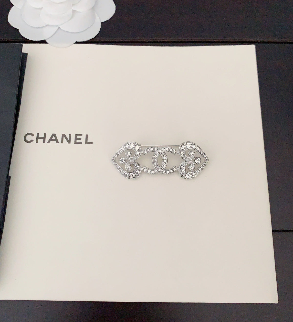Chanel Heart Brooch