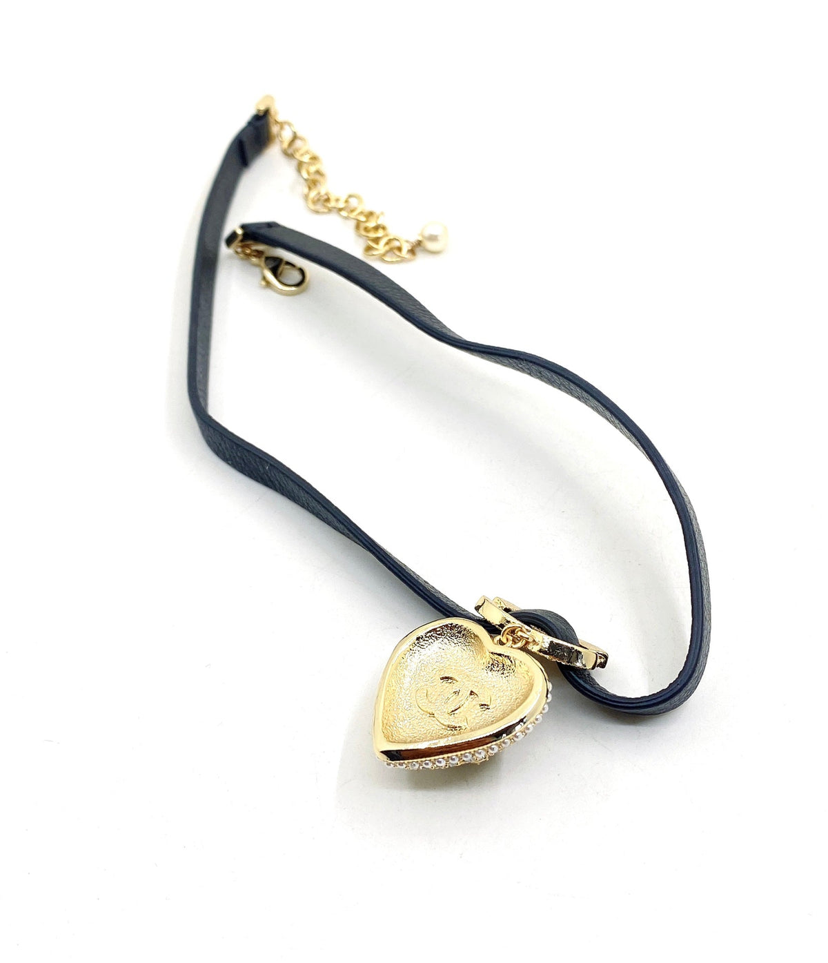 Chanel 2021 Leather Choker Necklace