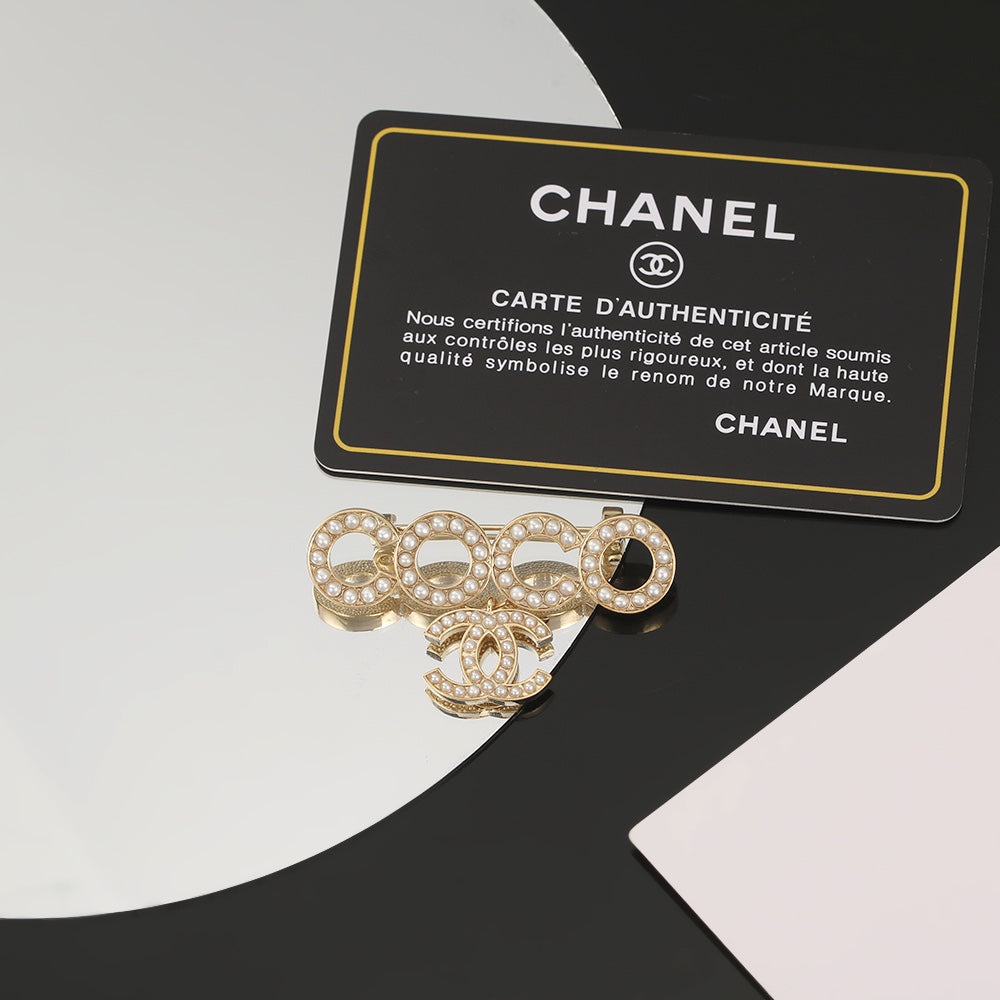 Chanel Coco Crush Pearl Brooch