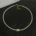 Celine Triomphe Pearl Necklace