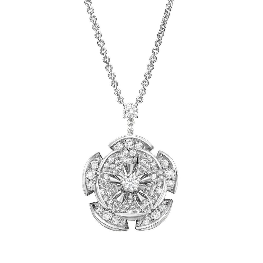 Bvlgari Dream Moissanite Necklace - 18K Gold