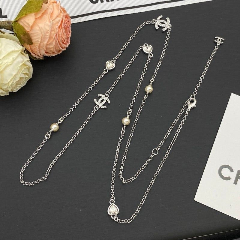Chanel Long Gold Necklace