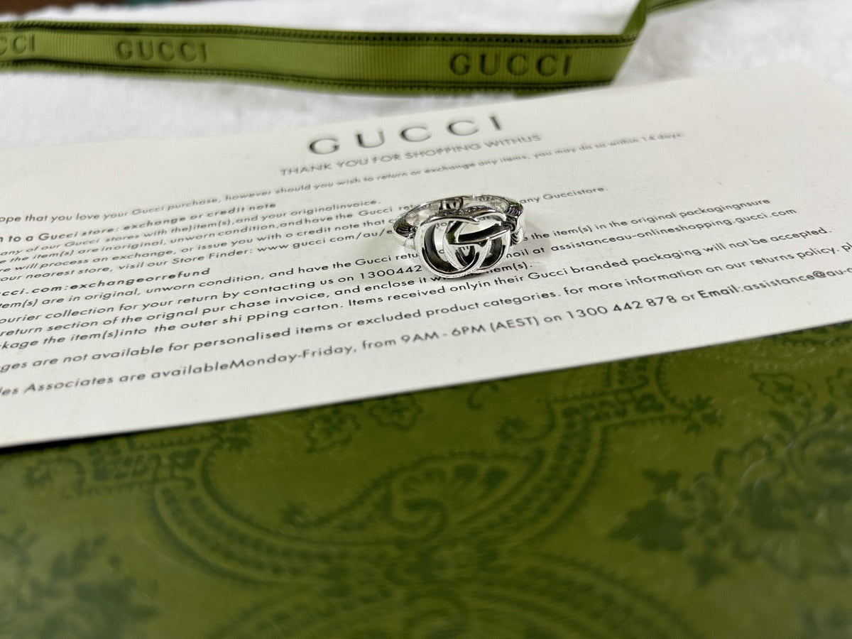 Gucci Double G Marmont Key Open Ring