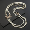Chanel Long Pearl Necklace