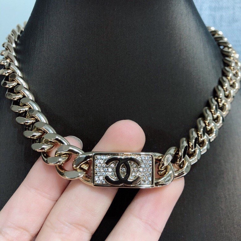 Chanel Diamonds Chain Necklace