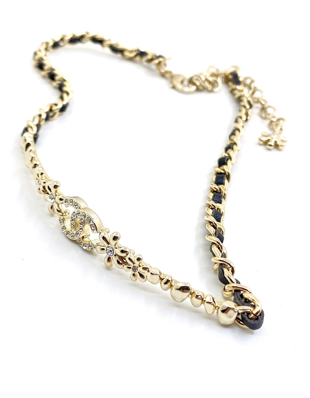 Chanel Leather Choker Necklace