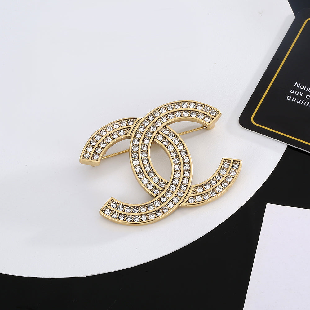Chanel Diamond Brooch