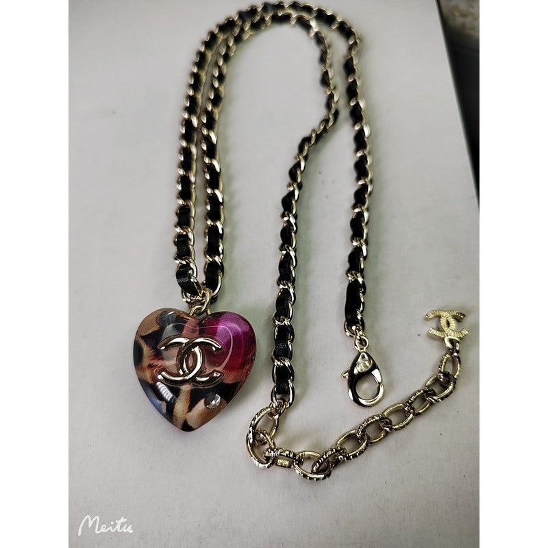 Chanel Heart Pendant Necklace