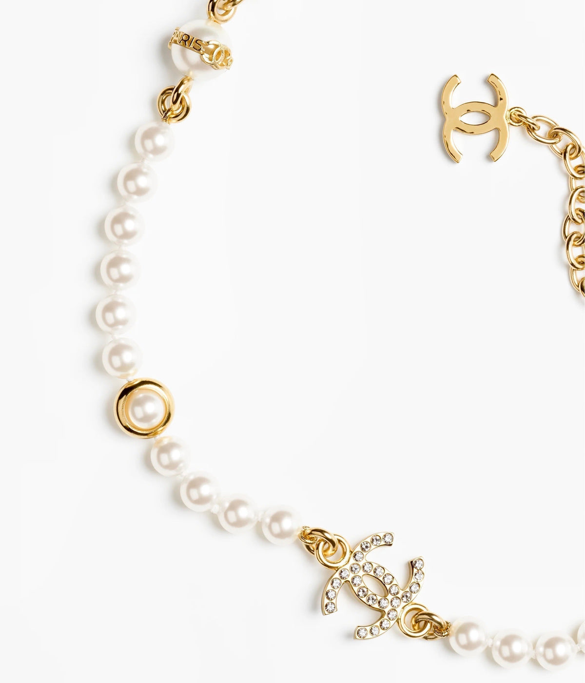 Chanel Pearl Chain Necklace
