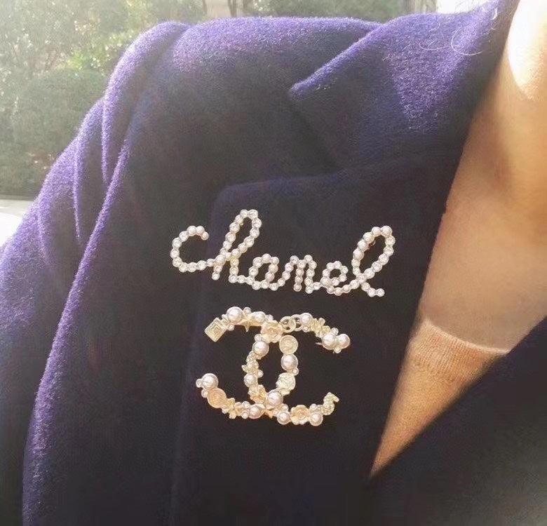 Chanel Pearl Brooch