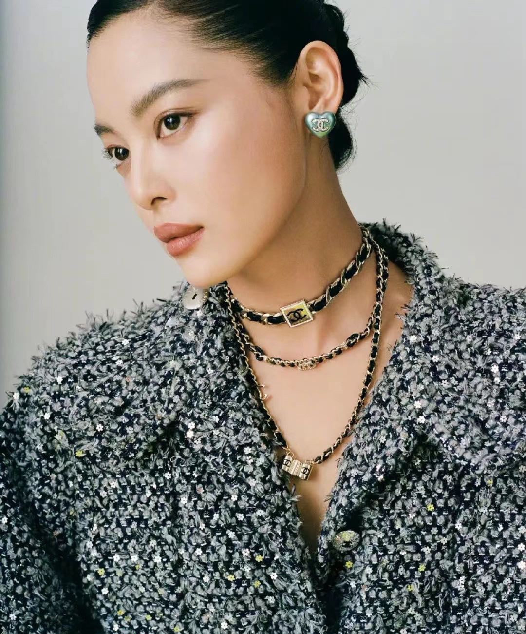 Chanel Leather Necklace
