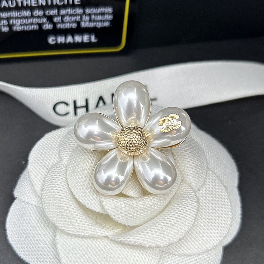 Chanel Pearl Brooch