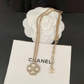 Chanel Camellia Pearl Necklace
