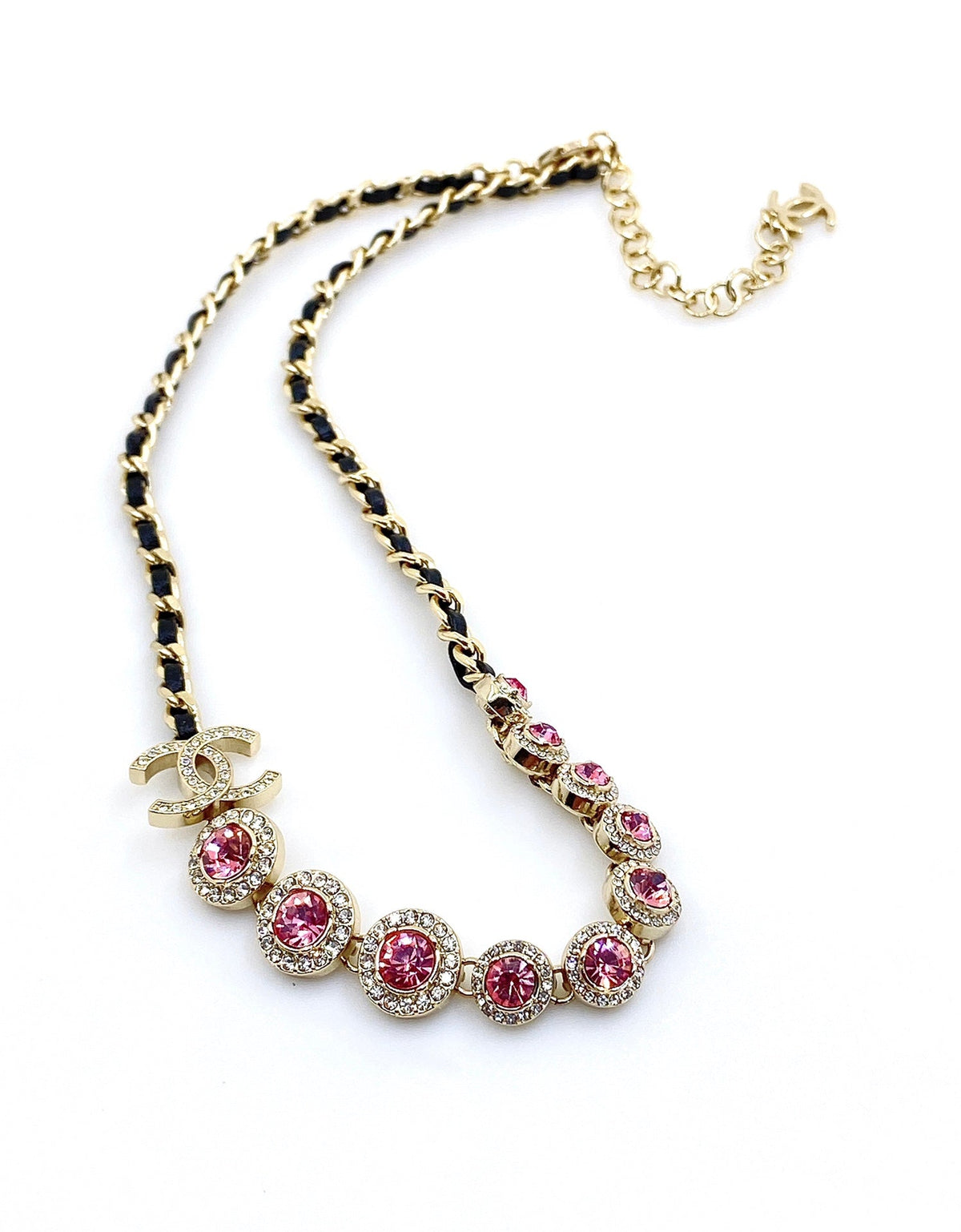 Chanel Leather Choker Necklace