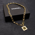 Chanel Leather Choker Necklace