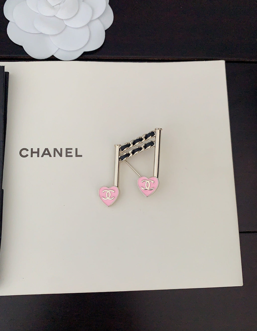 Chanel Music Symbol Brooch