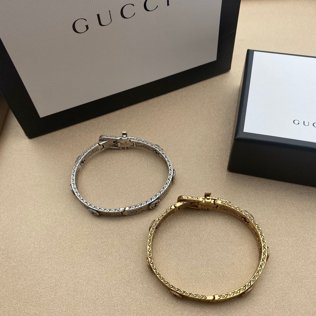 Gucci Double G Garden Bracelet