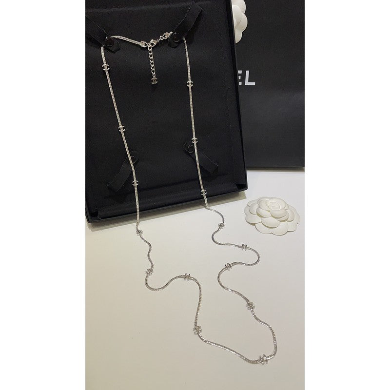 Chanel 24B Flowers Long Necklace