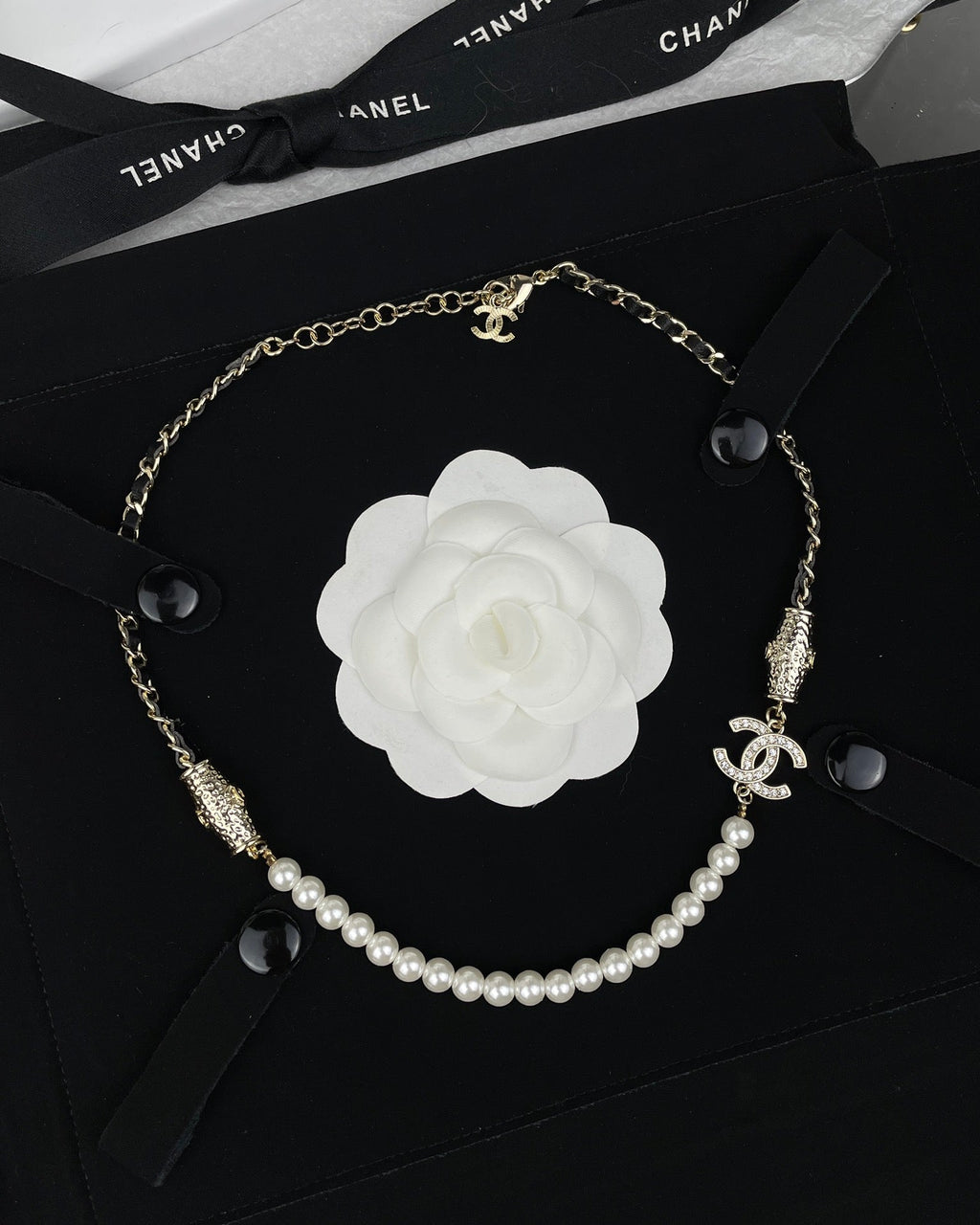 Chanel Crystals Choker Necklace