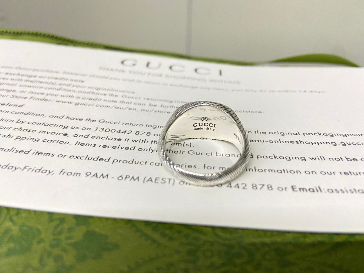 Gucci Double G Marmont Pinky Ring