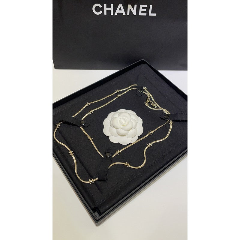 Chanel 24B Flowers Long Necklace