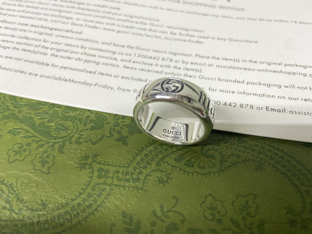 Gucci Double G Maison de l'Amour Ring