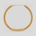 Celine Triomphe Script Choker Necklace