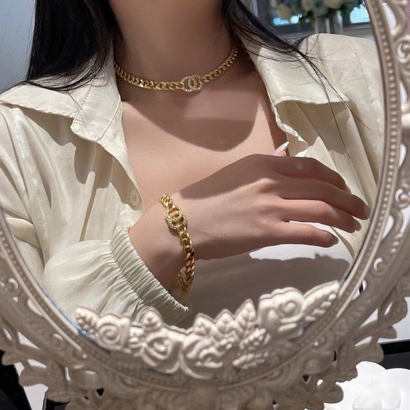 Chanel Diamond Choker Necklace
