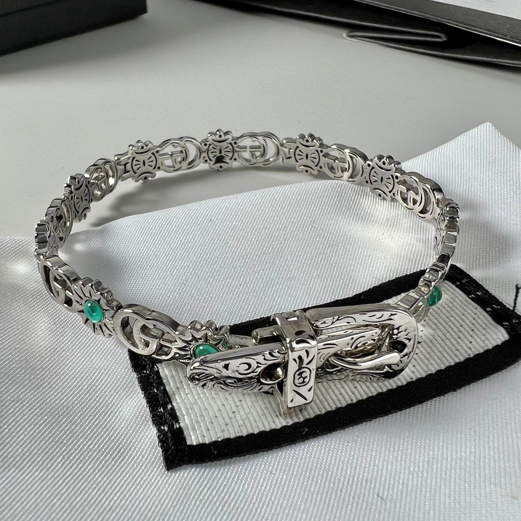 Gucci Double G Flowers Bracelet