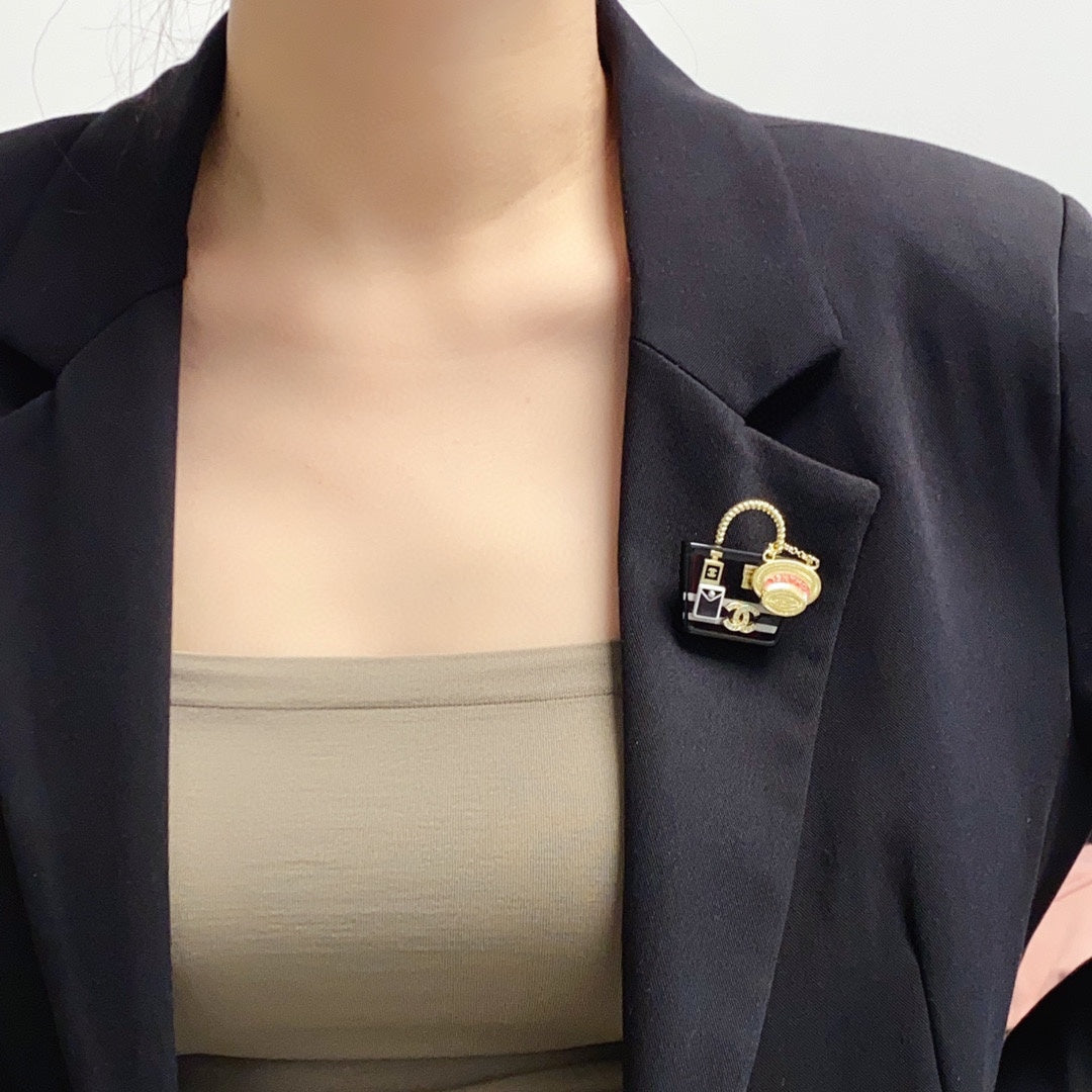Chanel Bag Brooch
