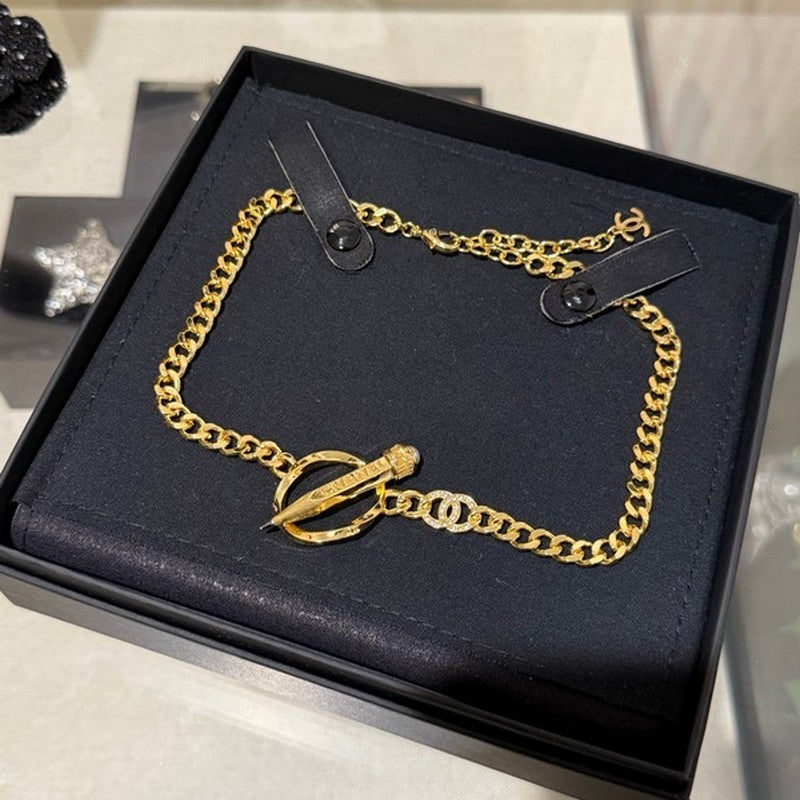 Chanel 25K Pen Choker Necklace