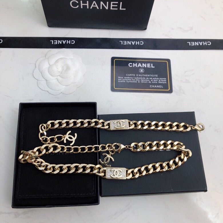 Chanel Diamonds Chain Necklace