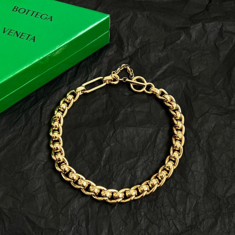Bvlgari Gold Chain Necklace
