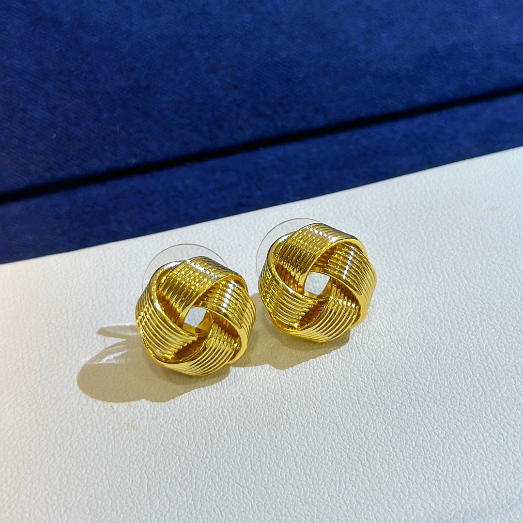 Celine Earrings - 18K Yellow Gold