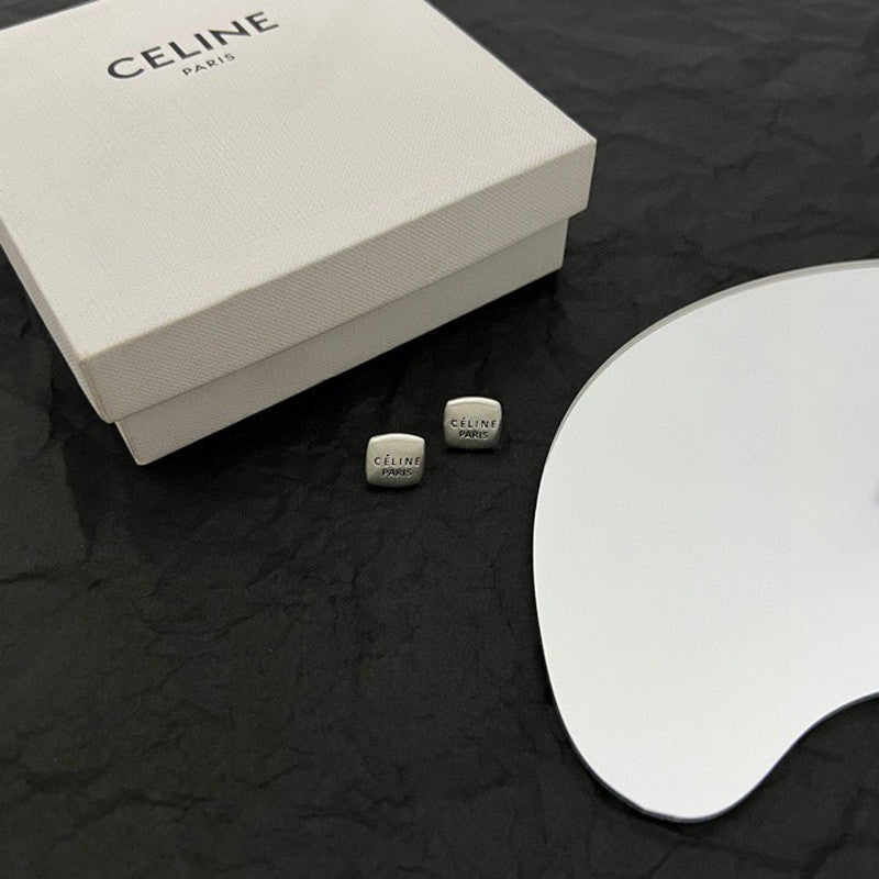 Celine Earrings - 18K White Gold