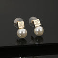 Chanel Pearl Earrings - 18K Yellow Gold