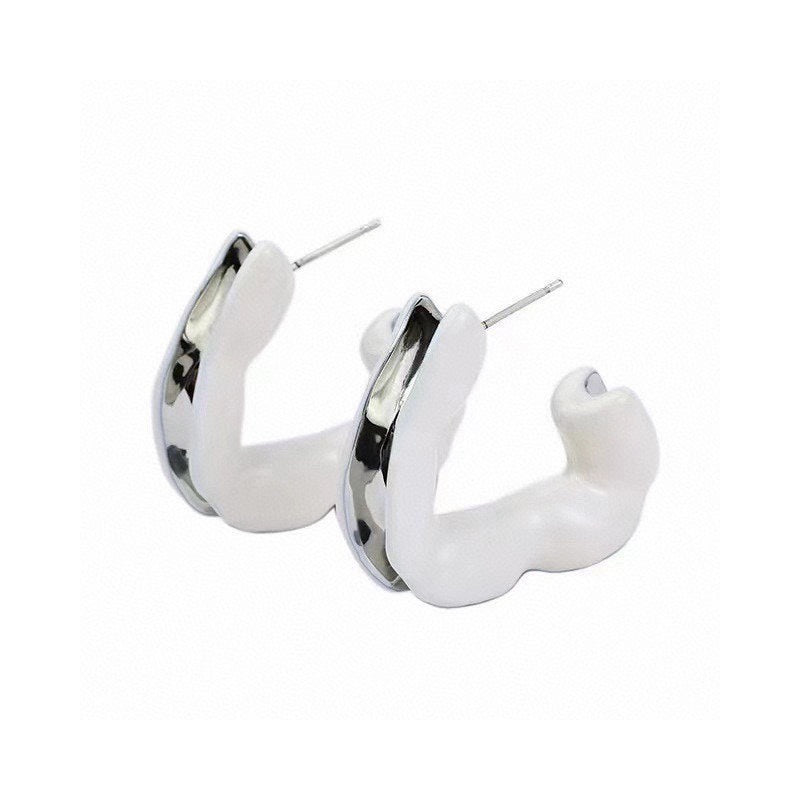 Bvlgari Color Earrings - 18K White Gold
