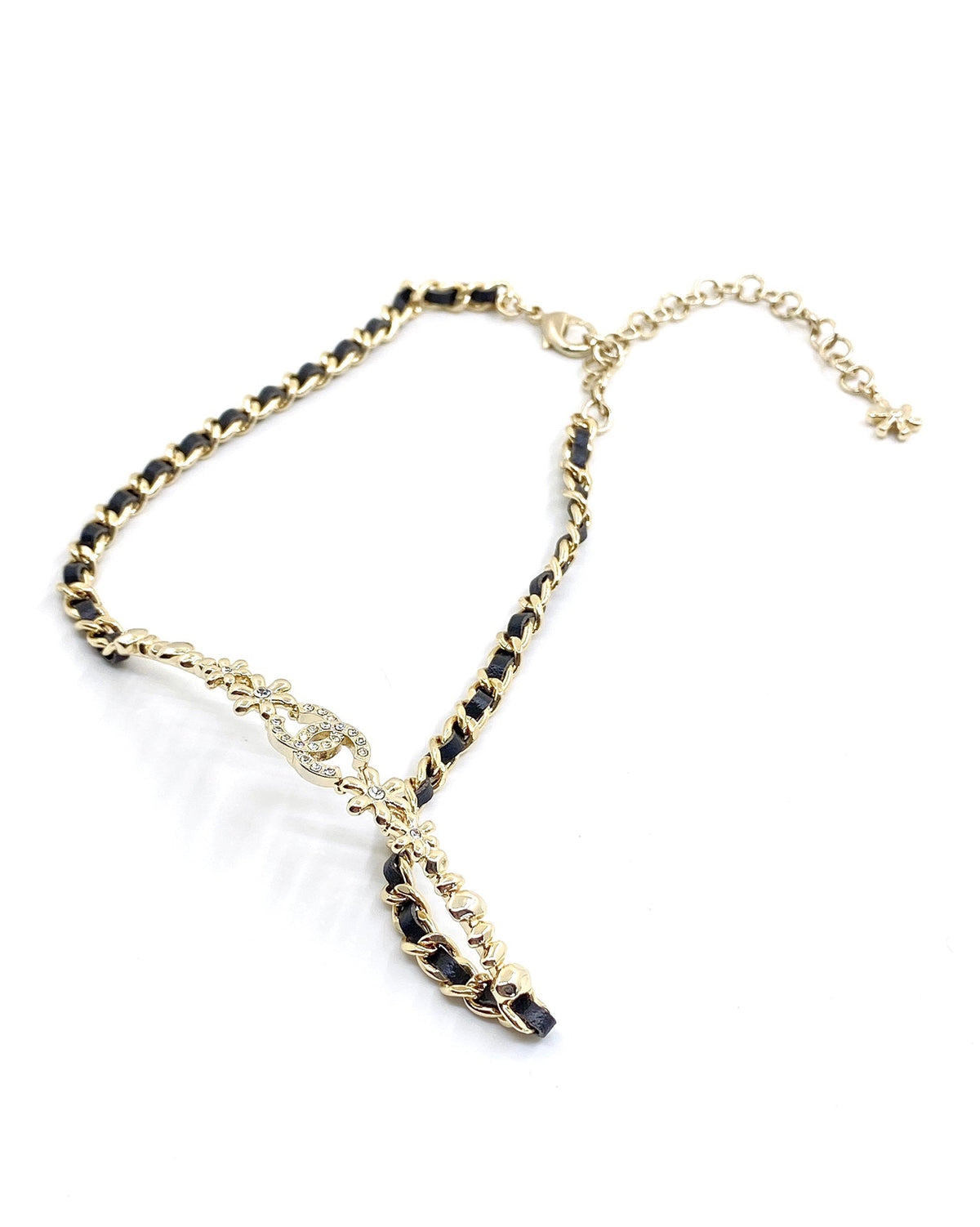 Chanel Leather Choker Necklace