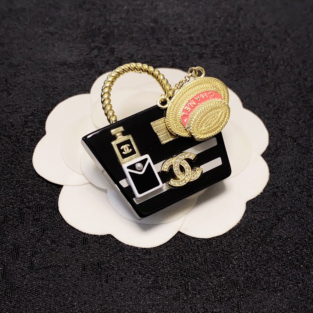 Chanel Bag Brooch