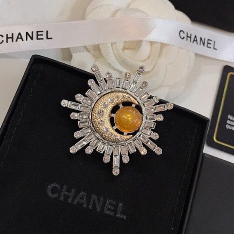 Chanel Crystal Brooch
