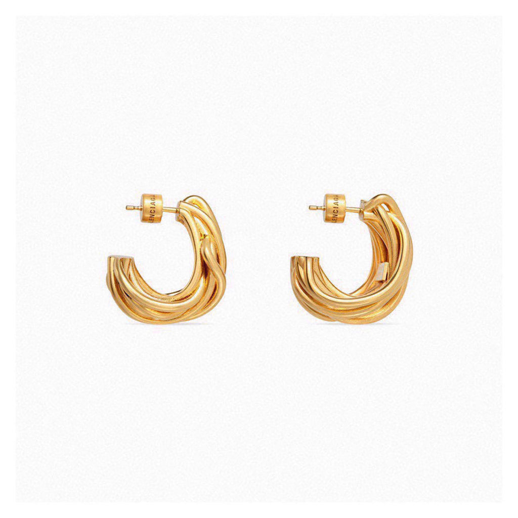 Balenciaga Earrings - 18K Yellow Gold
