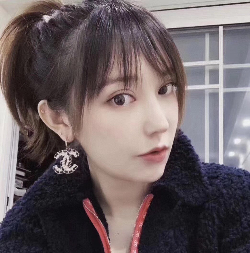 Chanel Leather Earrings - 18K Yellow Gold