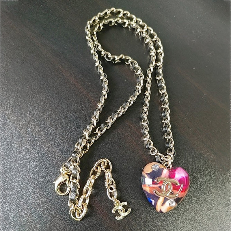 Chanel Heart Pendant Necklace