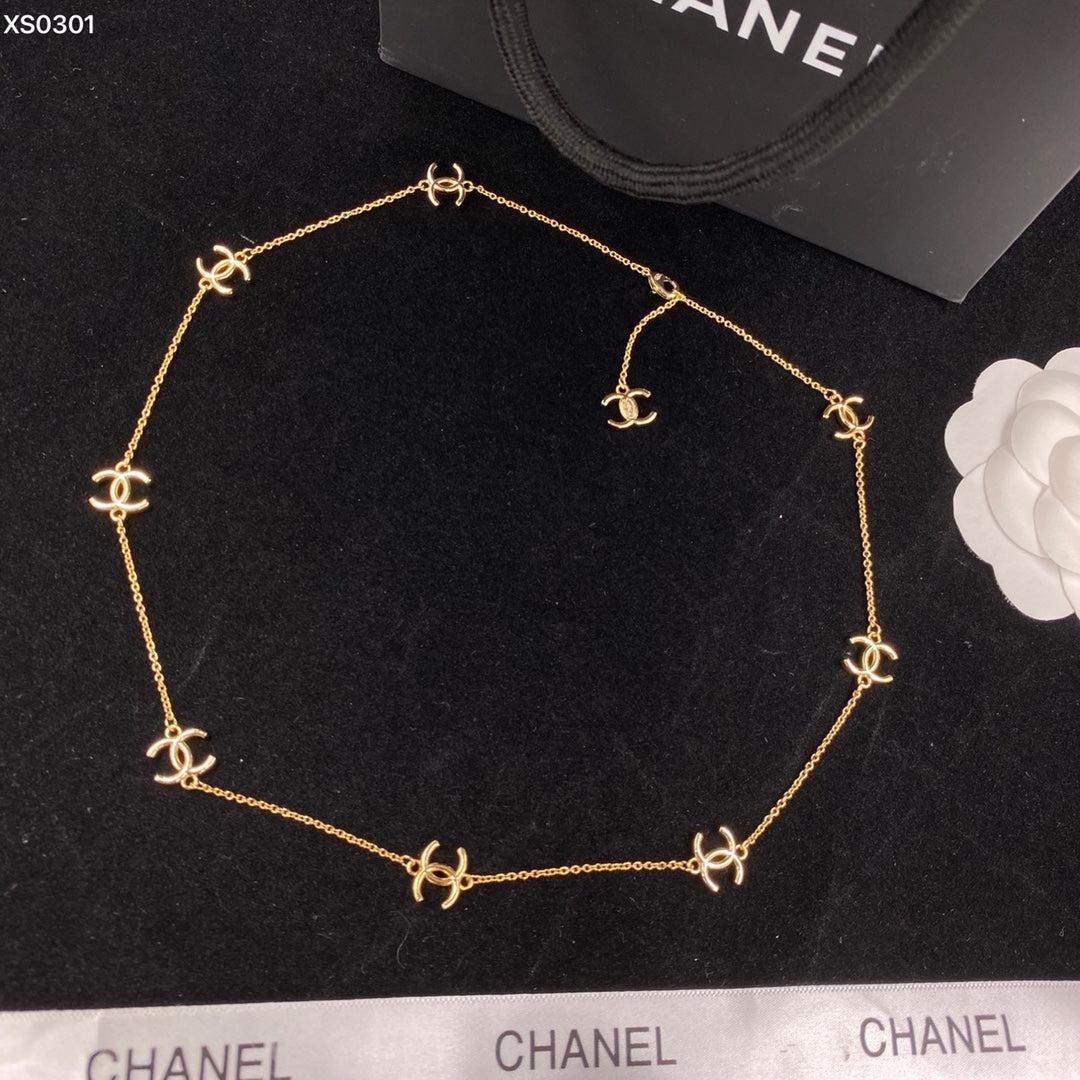 Chanel Multi-Logo Necklace