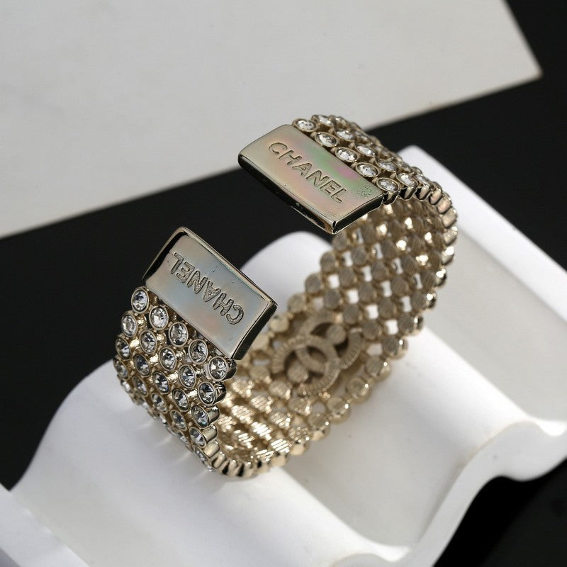 Chanel Diamond Cuff Bracelet